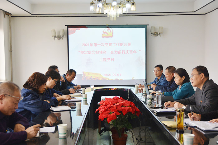 坚定信念担使命 奋力前行庆百年