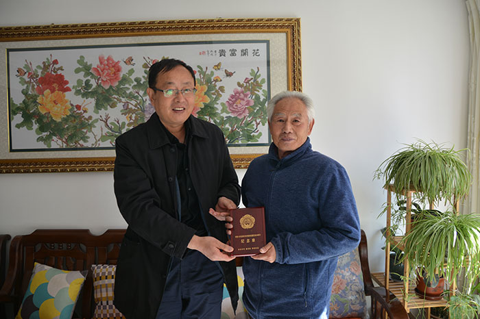 公司开展纪念中国人民志愿军抗美援朝 出国作战70周年走访慰问活动